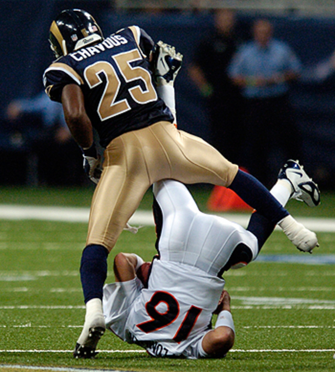 The hits he took during 10 NFL seasons left Plummer in need of multiple surgeries after his playing days were over.